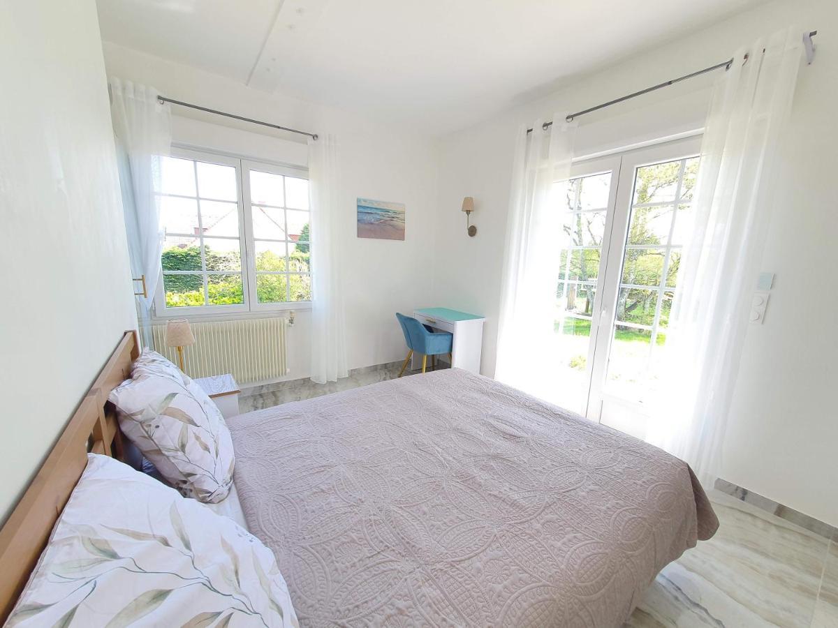 Logement Entier Avec Grand Jardin Et Parking Wifi 6 Et Fibre Berck Exteriör bild